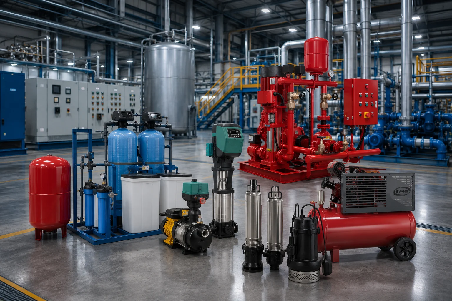 Equipos y sistemas de bombeo para aplicaciones industriales